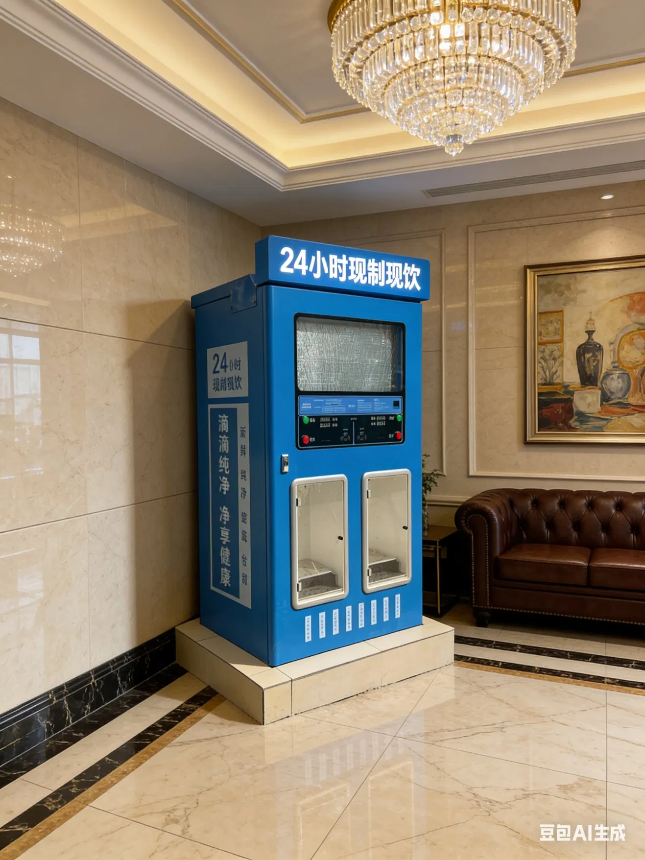 13 Stages Filtration Supports Coin Insertion, Qr Code Scanning Payment, Outdoor Commercial Water Vending Machines