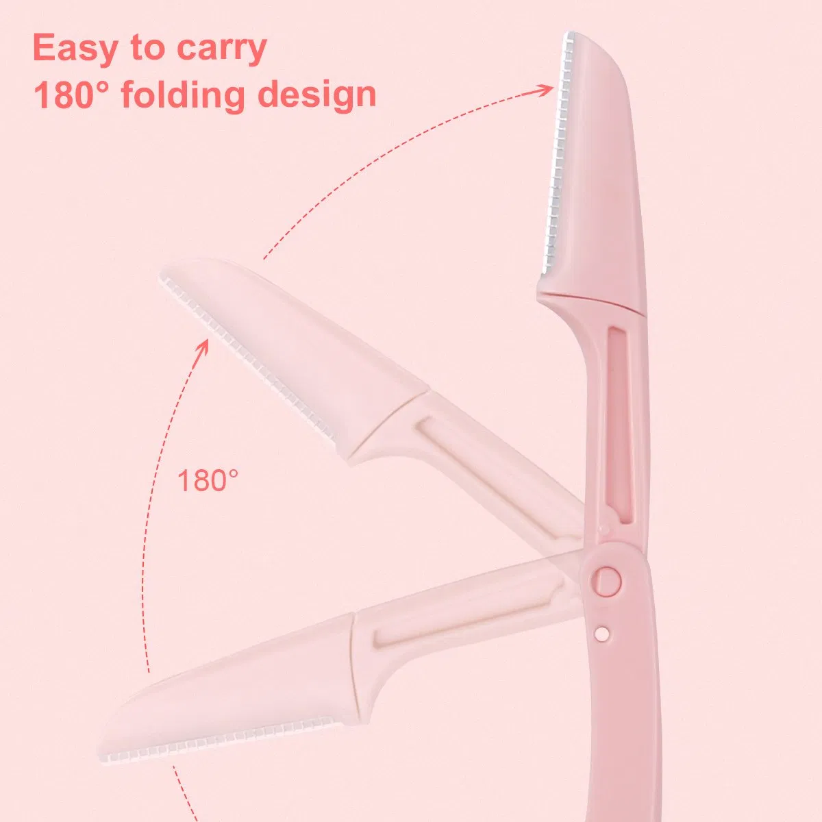 Premium Facial Razor for Effortless Eyebrow Shaping and Hair Removal