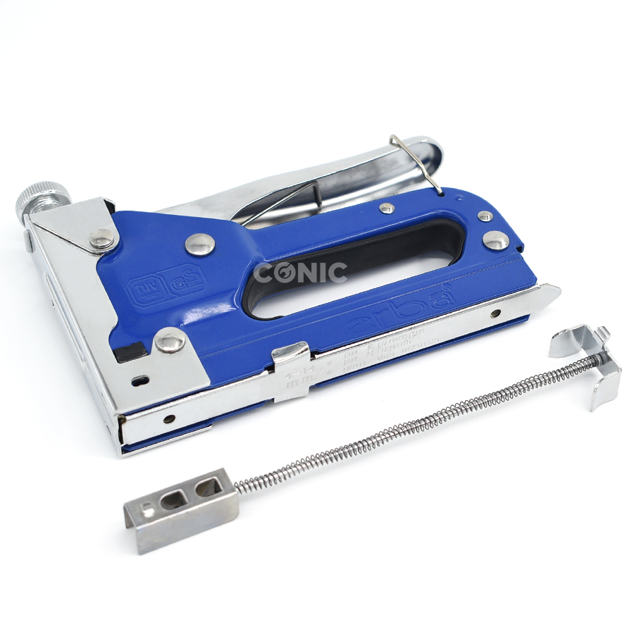 Multi-Function Manual Stapler Nail Tack Roof Decorative Hand Metal Staple Gun