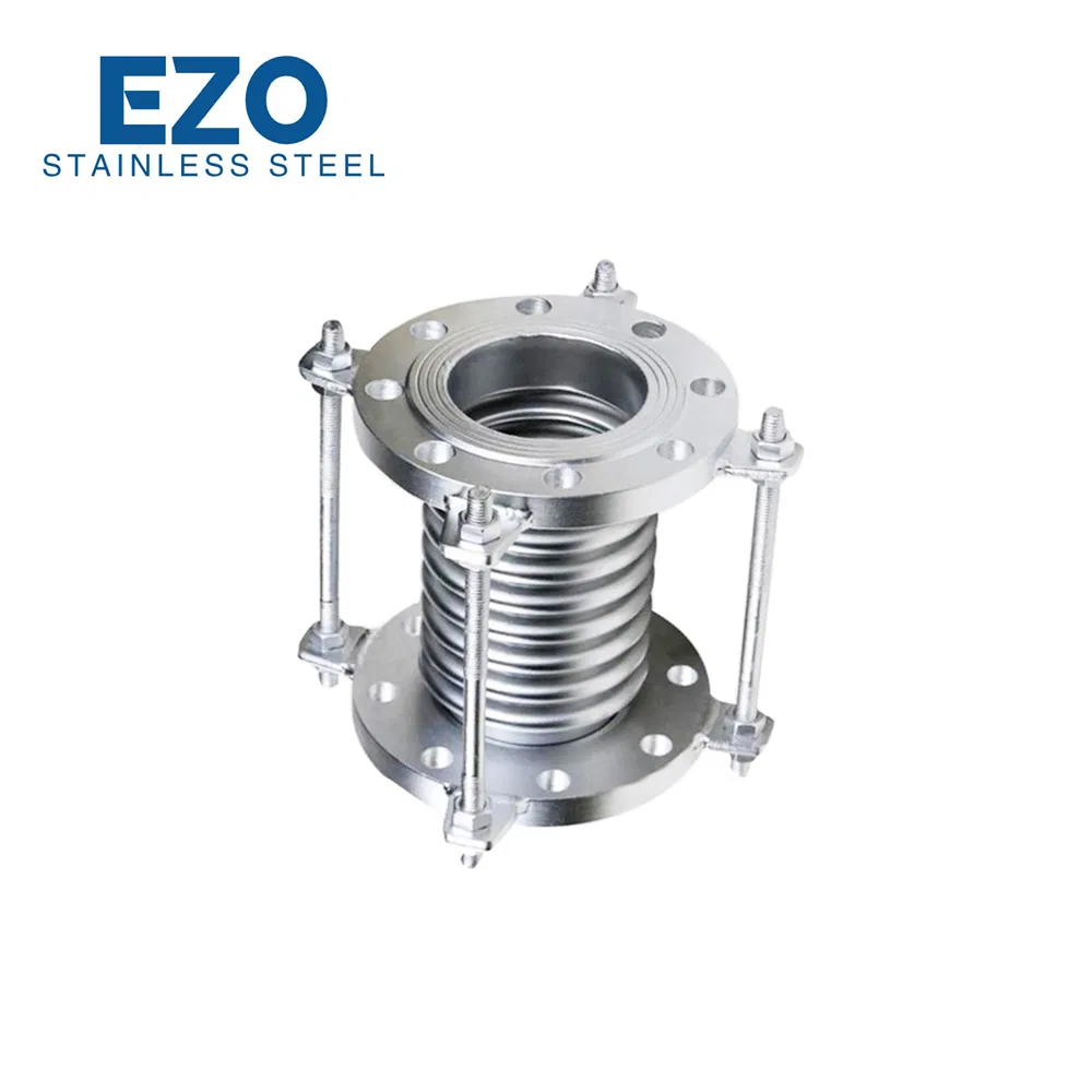 Stainless Steel High Pressure Metal Rubber Coupling Bellow Expansion Joint Double Flange Compensator Dismantling Piece for Industrial Pipeline