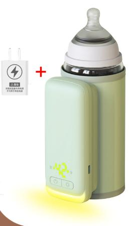 6000mAh Portable Rechargeable USB Travel Milk Warmer Heated Baby Bottle 18W
