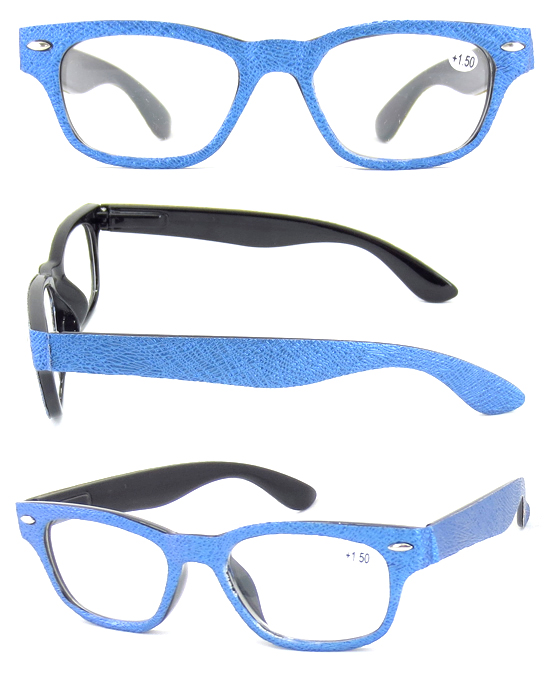 Promotion Custom Printing Full Frame Plastic Reading Glasses