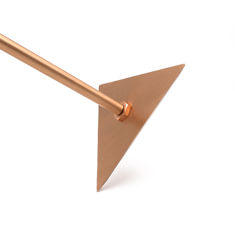 WEDO 18.5"Scraper Non-Sparking Beryllium Copper Triangular Scraper Wooden Handle