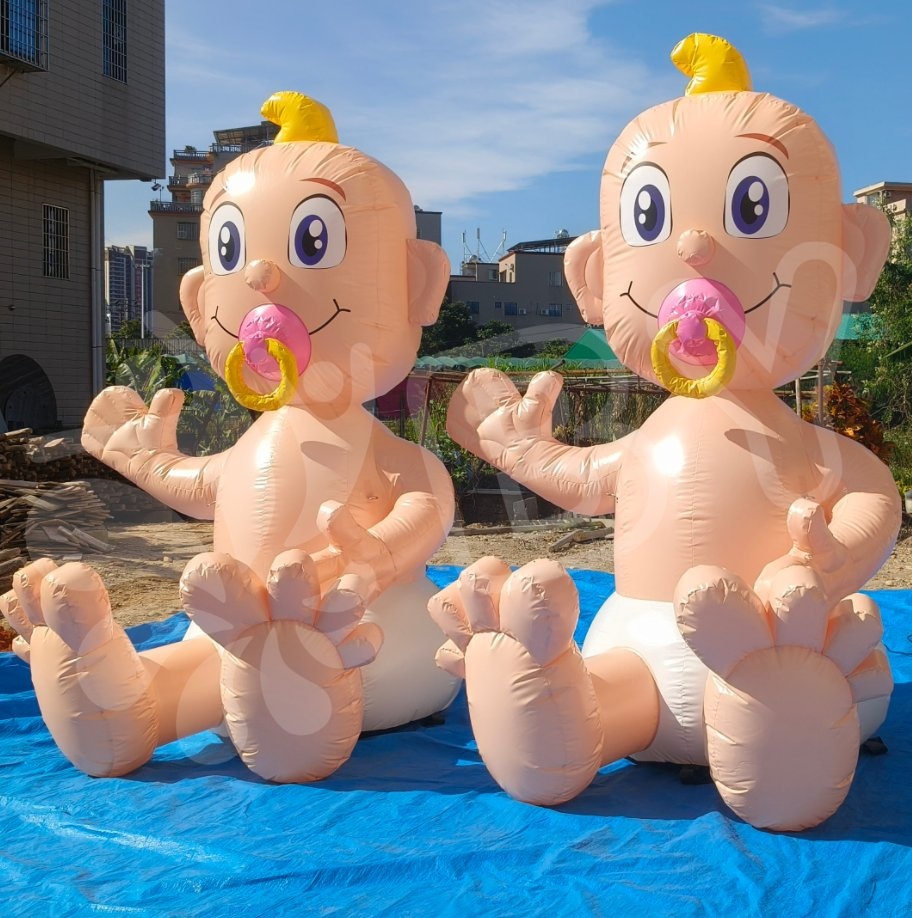 Customized Inflatable Baby Balloon Holland Cartoon Doll Model for Birthday Party