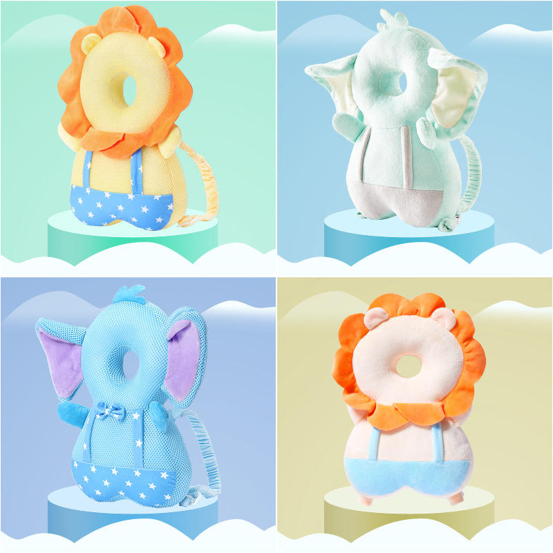Factory Hot Selling Adjustable Cotton Baby Head Protector Backpack Safety Pad Walker