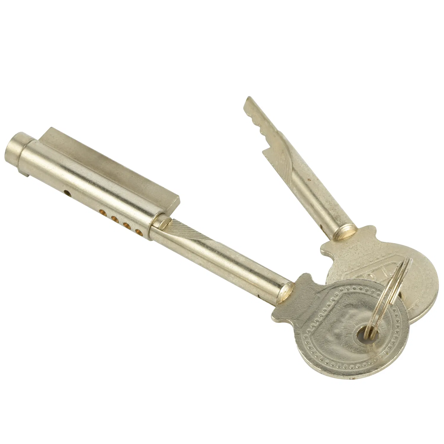 New Design Brass Refrigerator Key Lock Refrigerator Cable Lock