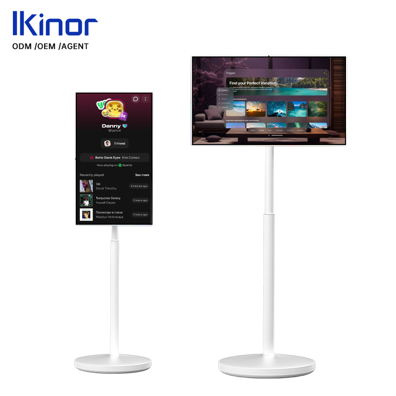 Portable 4K Smart TV with Touch Screen for Streaming