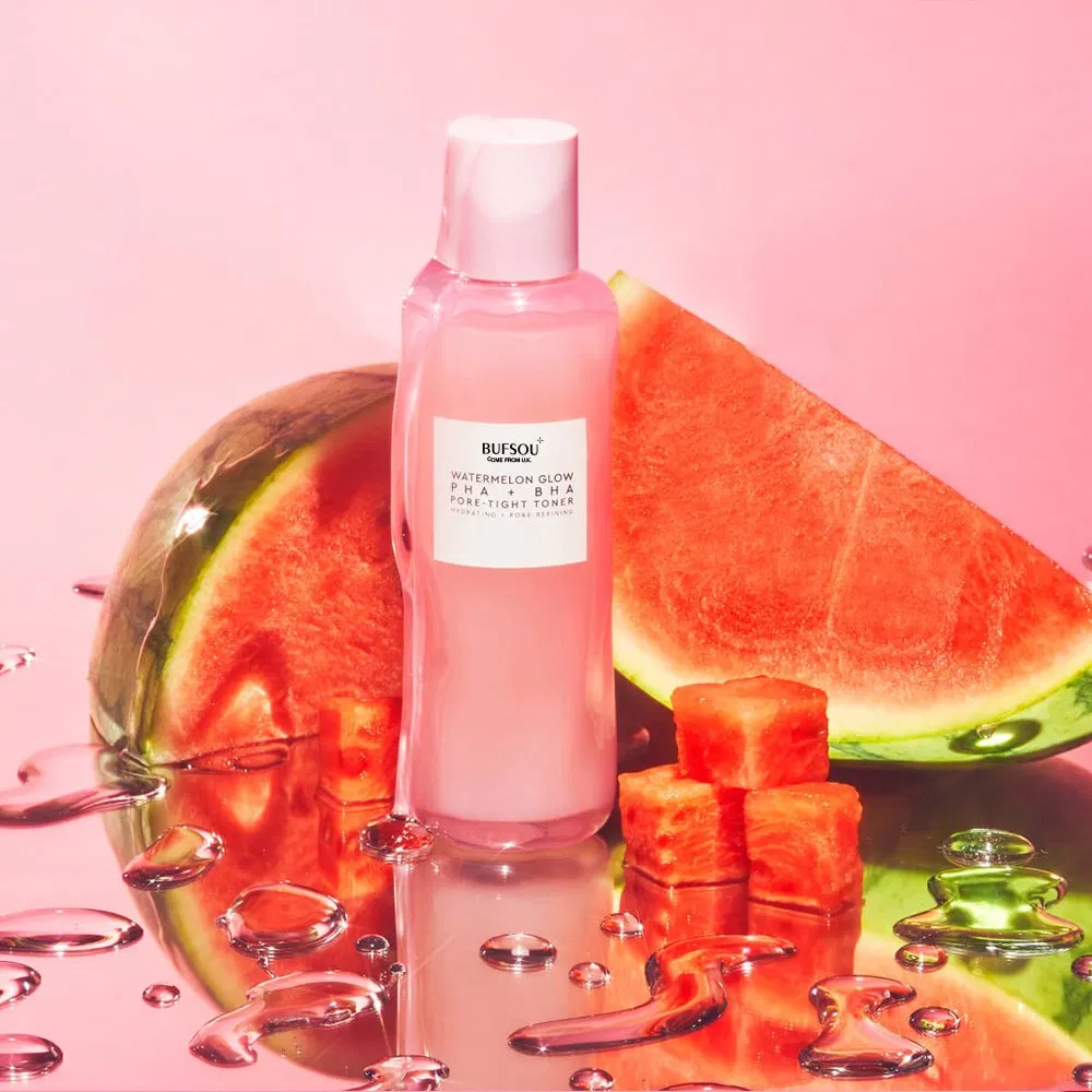 Private Label Natural Organic Watermelon Niacinamide Whitening Moisturizing Skin Care Toner Skincare Glowing Facial Toner