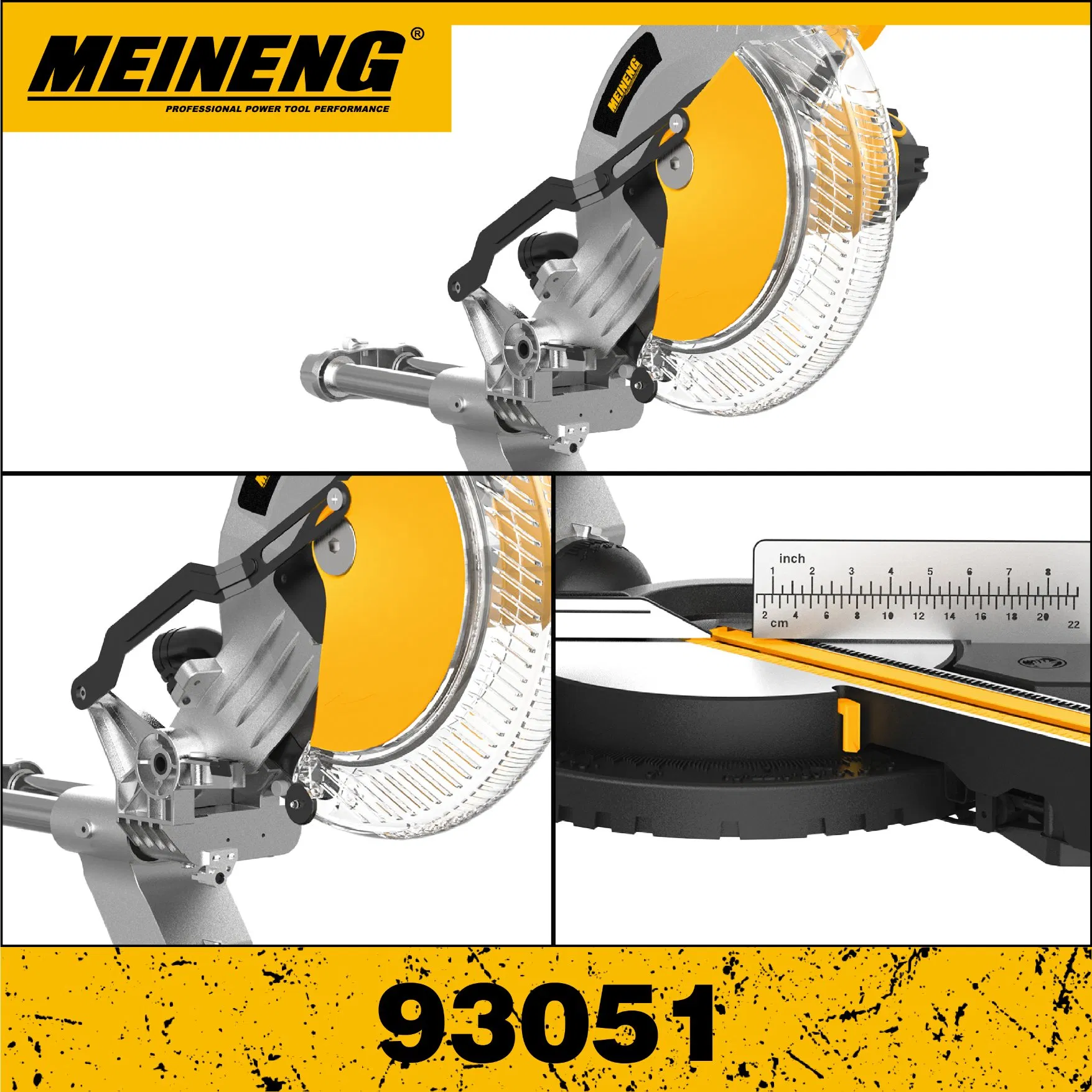 Precision Cutting 93051 Miter Saw for Professional Woodwork Projects