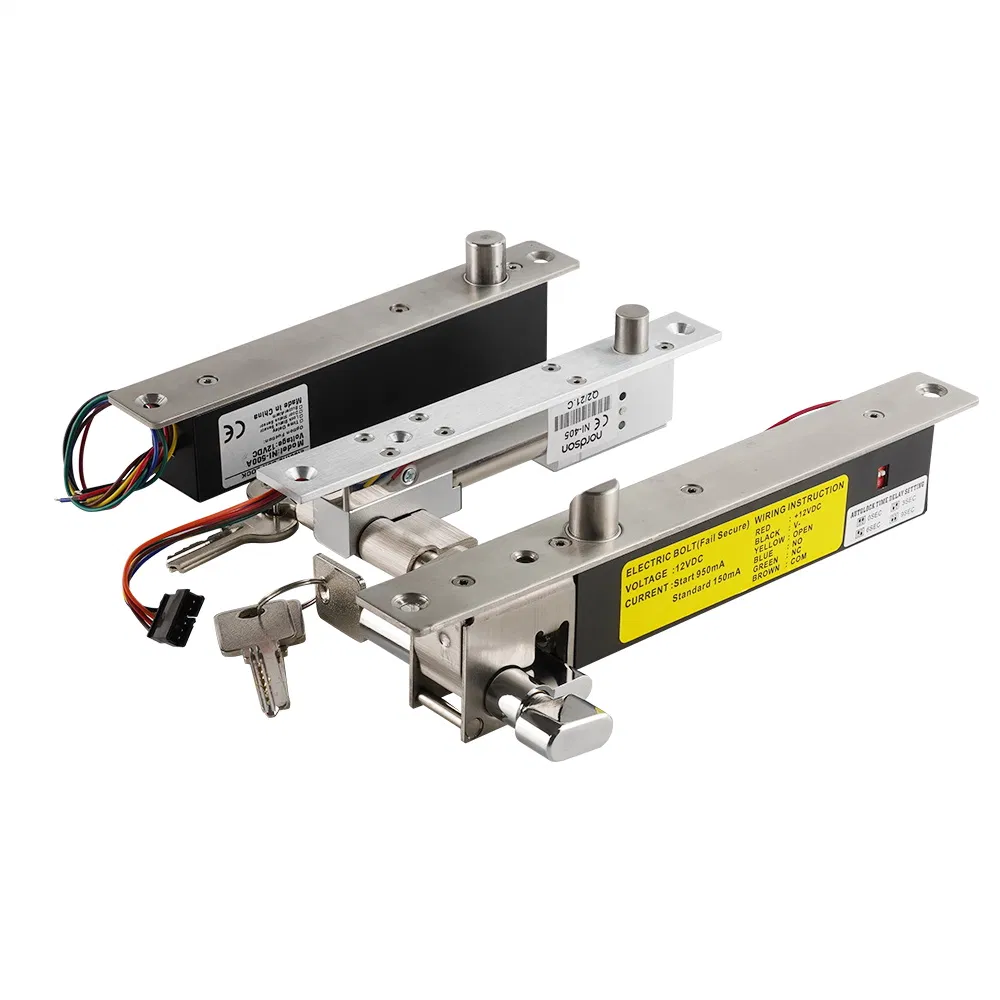 Timer and Single Output Fail Secure Door Lock Electric Drop Bolt
