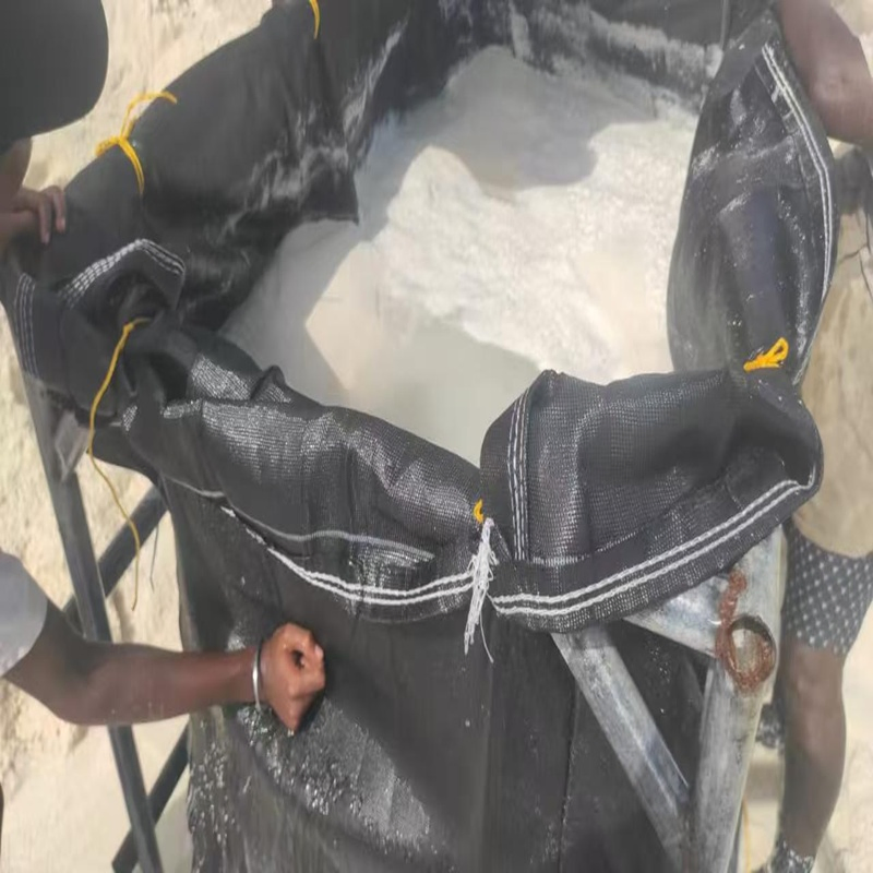 Efficient Sludge Dewatering with Black Polypropylene PP Fabric Geobag