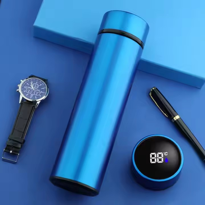 Smart Lid 500ml Drink Bottle Stainless Steel with Temperature Display