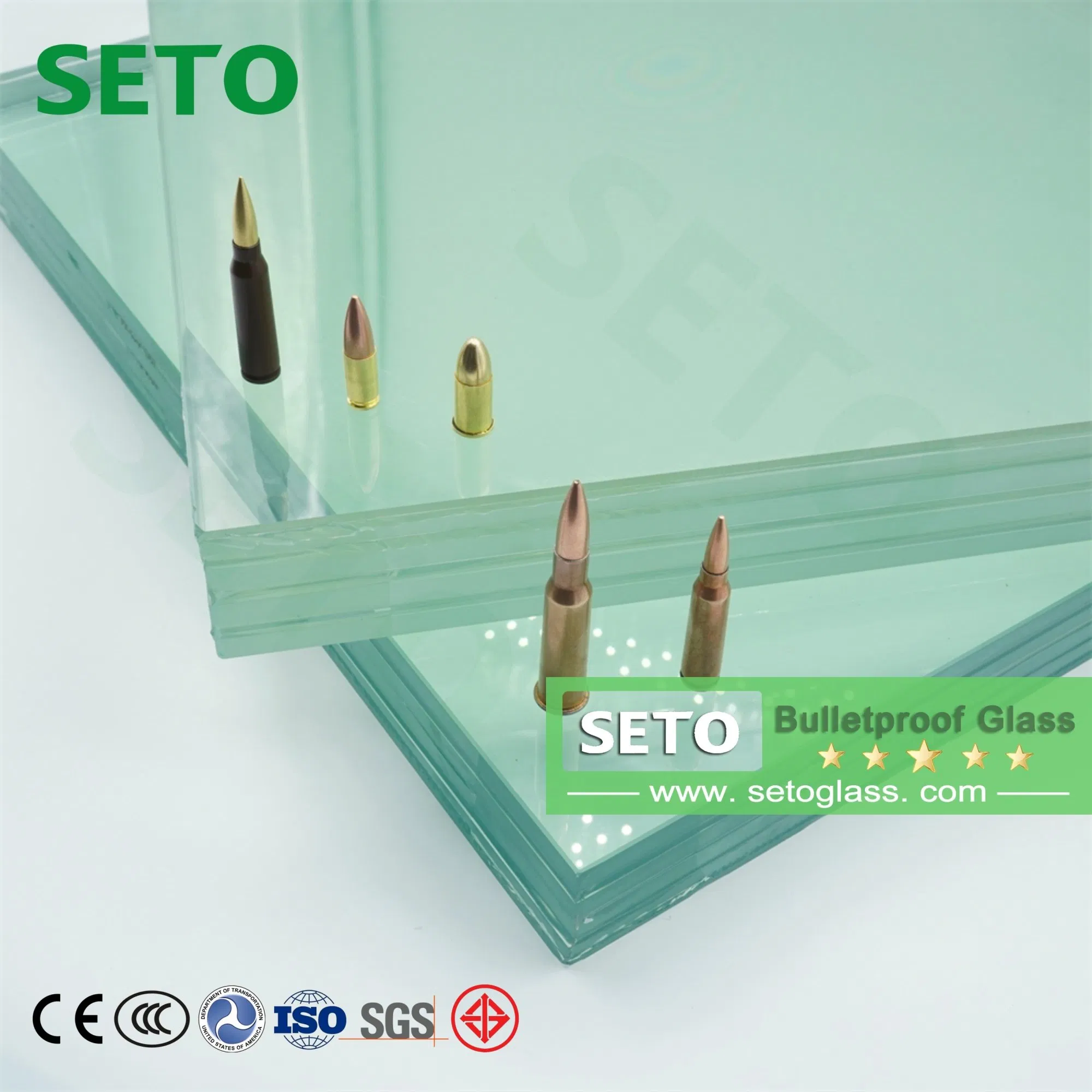 Innovative Bulletproof Glass Designs for Car Window Door Bank Armored SUV Laminated safety Glass