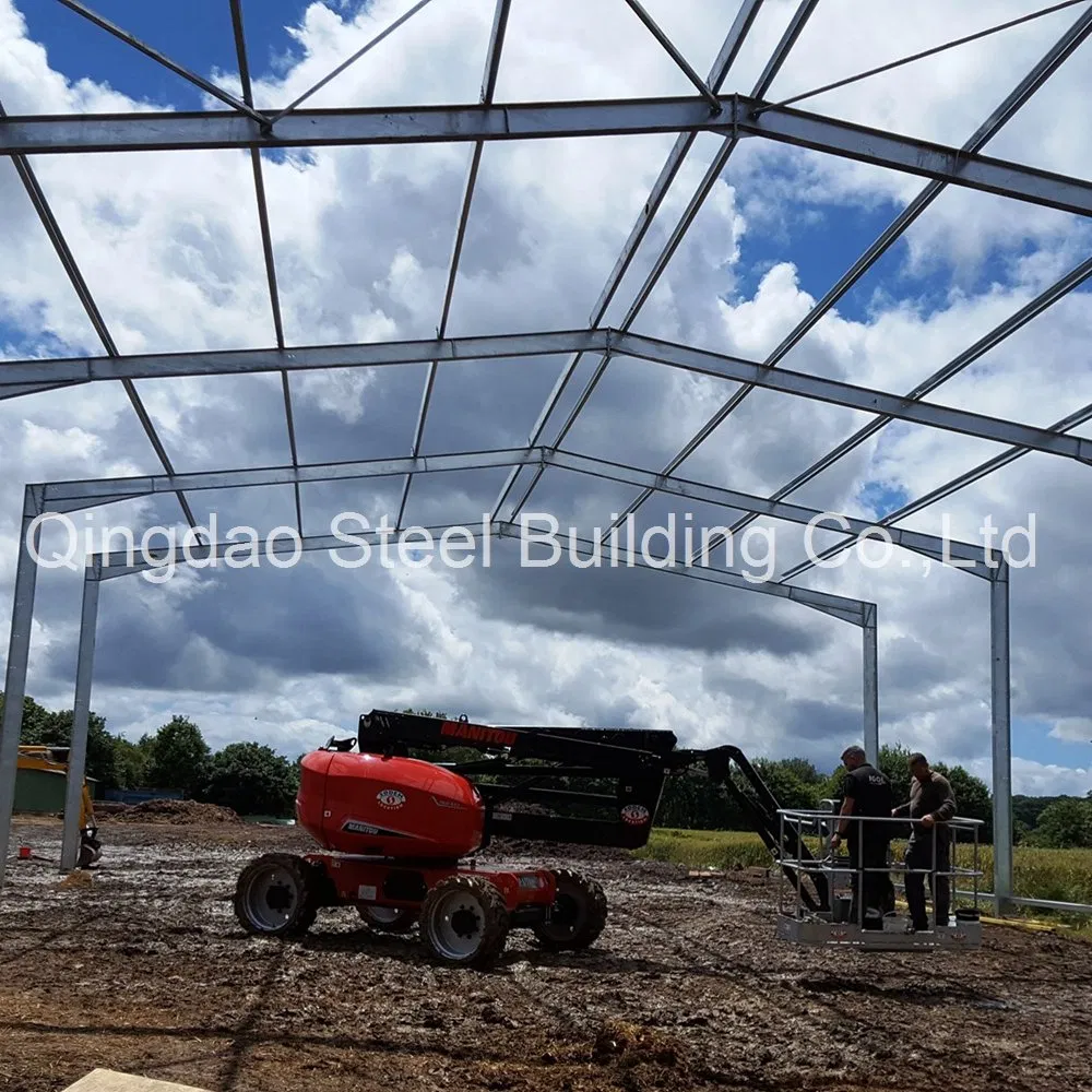 Prefabricated Steel Structure Ub Web Truss Frame Shed Building for Australia