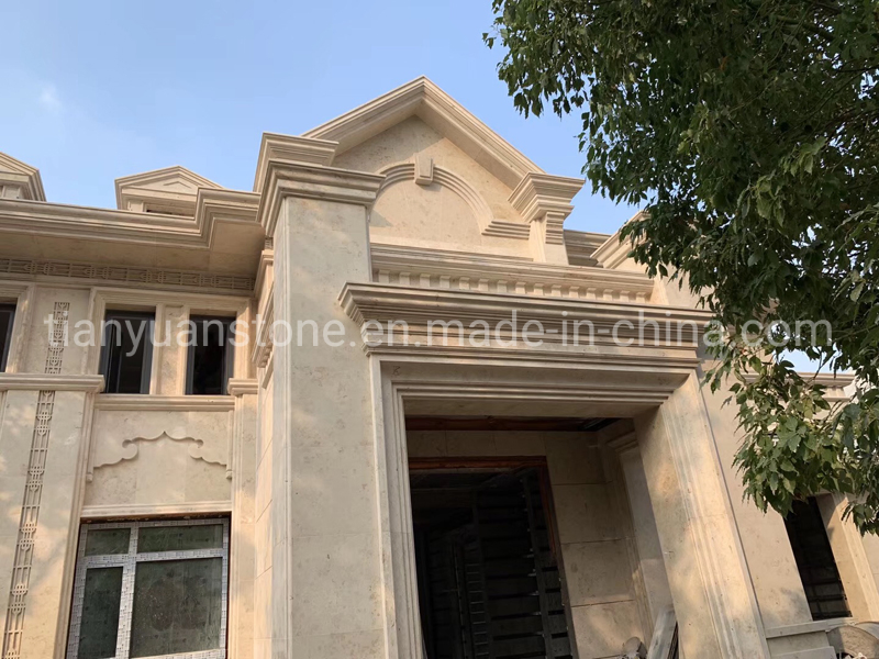 Polished/Honed Beige/White Moca/Jura Beige Limestone for Slab/Wall/Flooring Tile