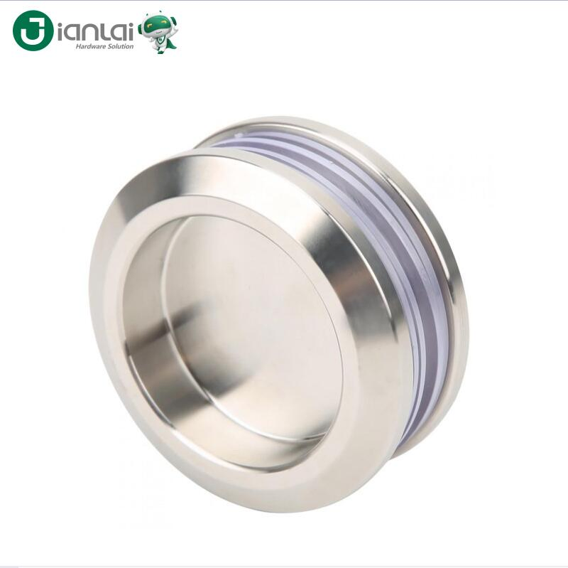 Stainless Steel Door Pull Knob Concealed Handle for Glass
