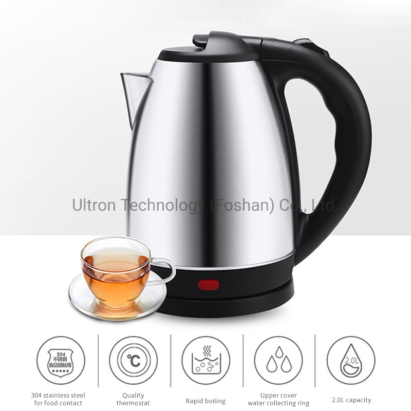 2 L Wholesale Home Appliances Stainless Steel Electric Kettle