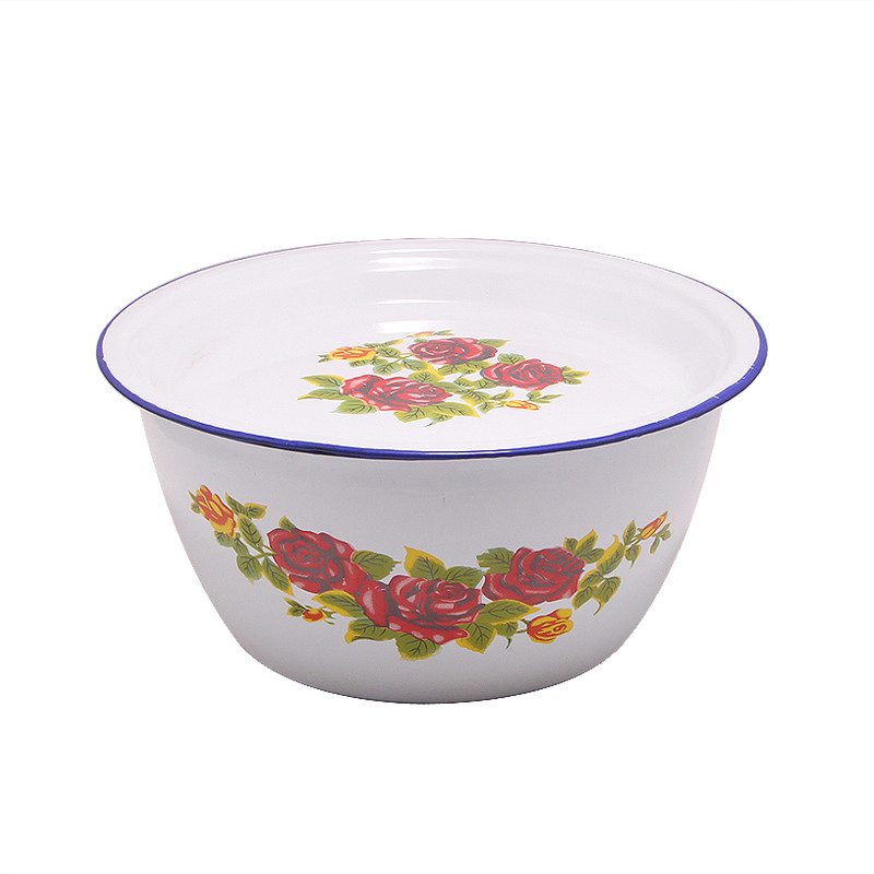 Enamel Finger Bowl Personalized Cooking Pot Chinese Porcelain Ceramic Tableware