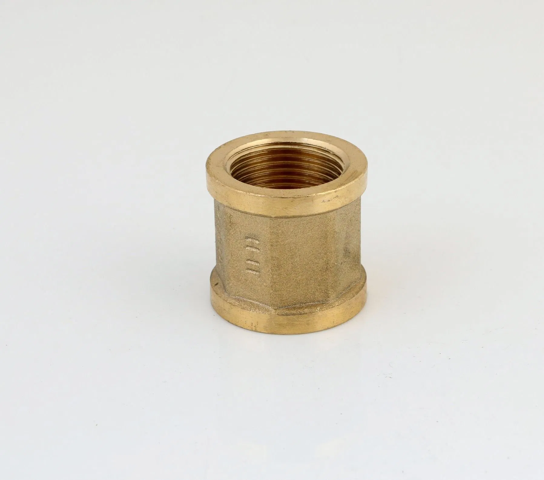 NPT or Bst Thread OEM Brass Socket, F Thread Pipe Fitting Plumbing