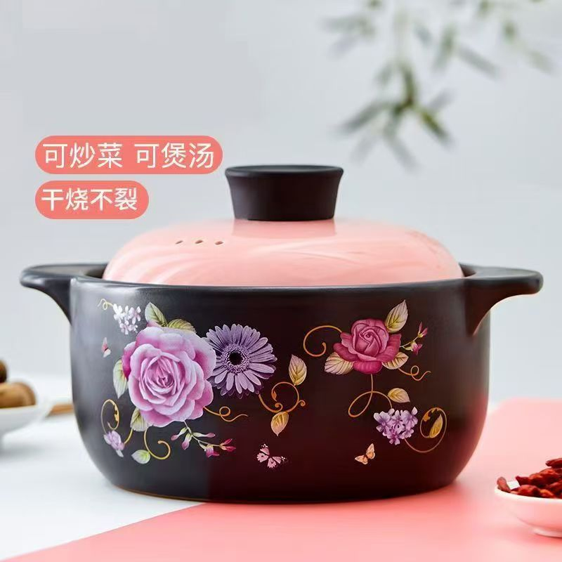Casserole Pots Ceramic Pot Creative Ceramic Bowl Salad Bowl Saucepans