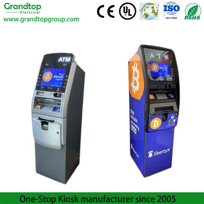 Crypto Currency Coins Kiosk Bitcoin Machine ATM Currency Exchange Btm Bitstop
