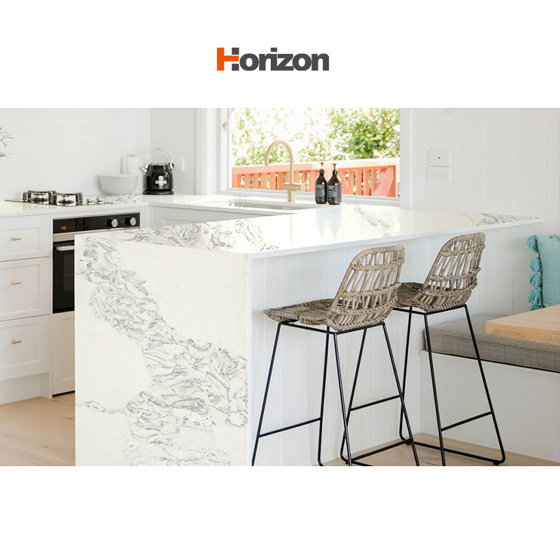 Engineered Faux Quartz Slab Quality Stone Quartz Stone