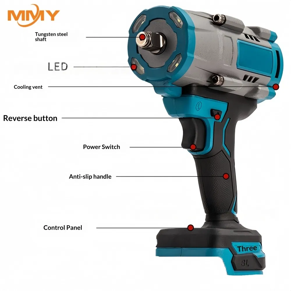 Аккумуляторный гайковерт MMY IWS03 для быстрого монтажа лесов