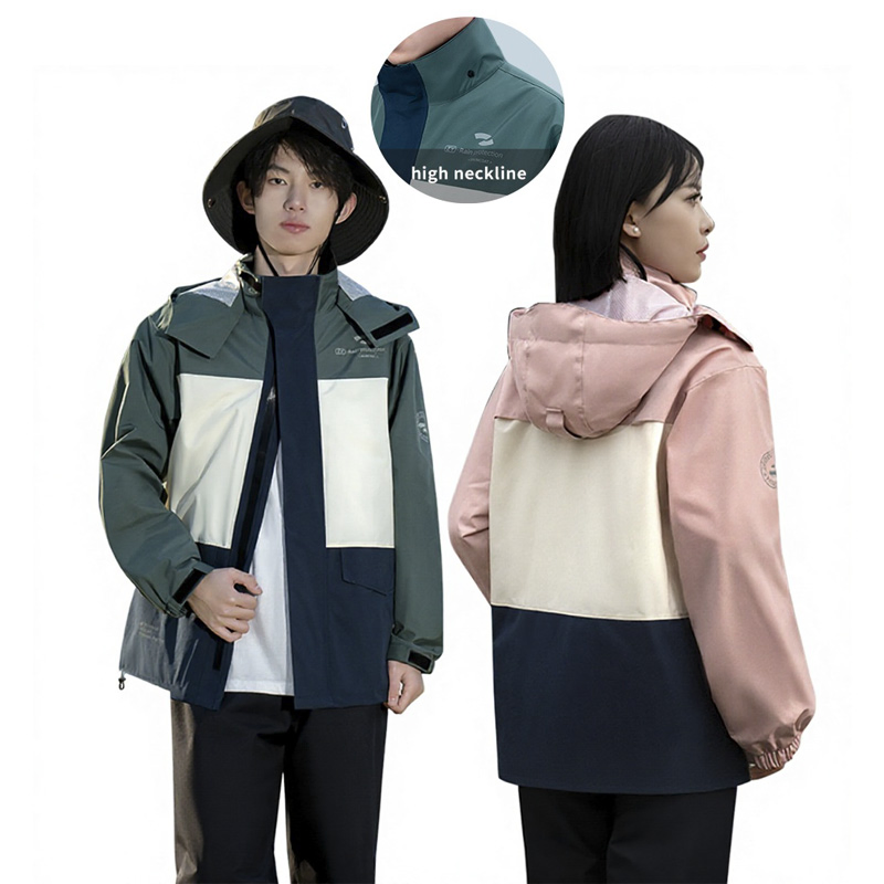 Good Service for Walking Non-Disposable Waterproof Rain Coat Set Men's Motorcycle Raincoat
