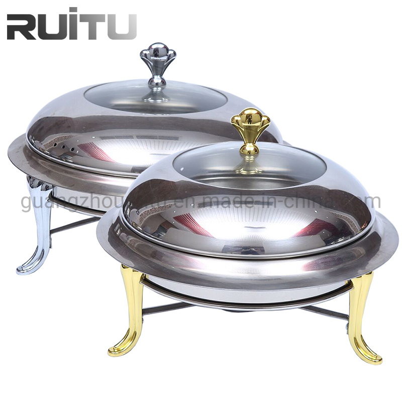 Other Hotel & Restaurant Supplies High Standard Qualit Hot Chef Pots Stainless Steel 1.8L Mini Fuel Chafing Dish Food Warmer Hot Pot Stove for Serving Food