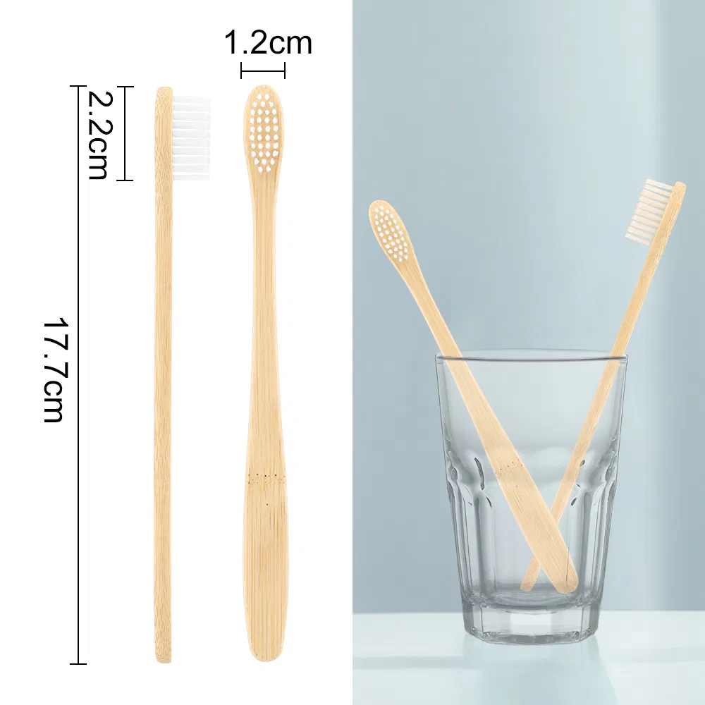 Eco- Friendly Biodegradable Charcoal Bristles OEM Bamboo Adult/Kids Charcoal Soft Toothbrush