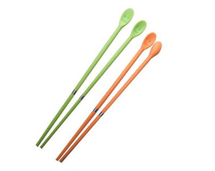 Food Grade Kitchen Heat-Resistant Silicone Chopsticks