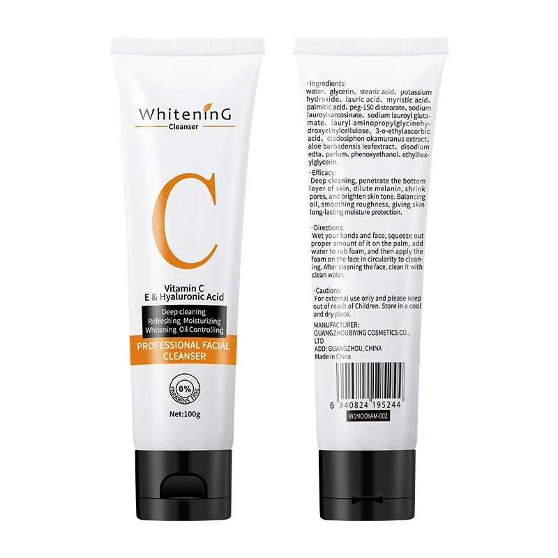 Foaming Cleanser Beauty Face Care Deep Cleansing Whitening Brightening Formula