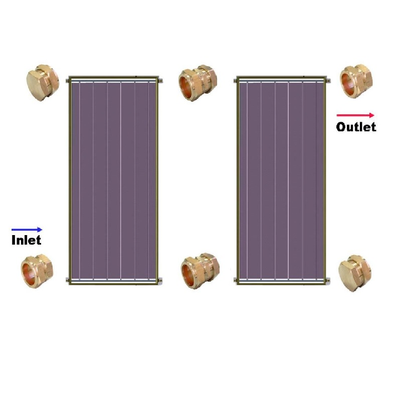 Flat Plate Solar Collector Manufacture Price Solar Water Heater System