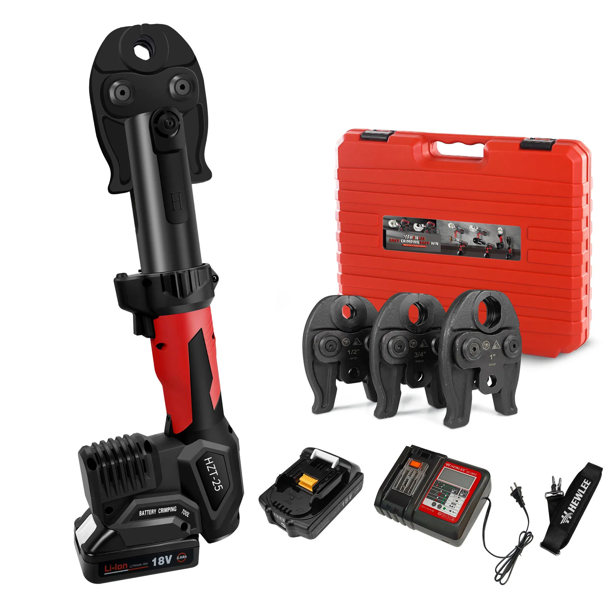 Hewlee Hzt-25 Battery Powered Pipe Crimping Tool Crimping Tool for Pipe Line