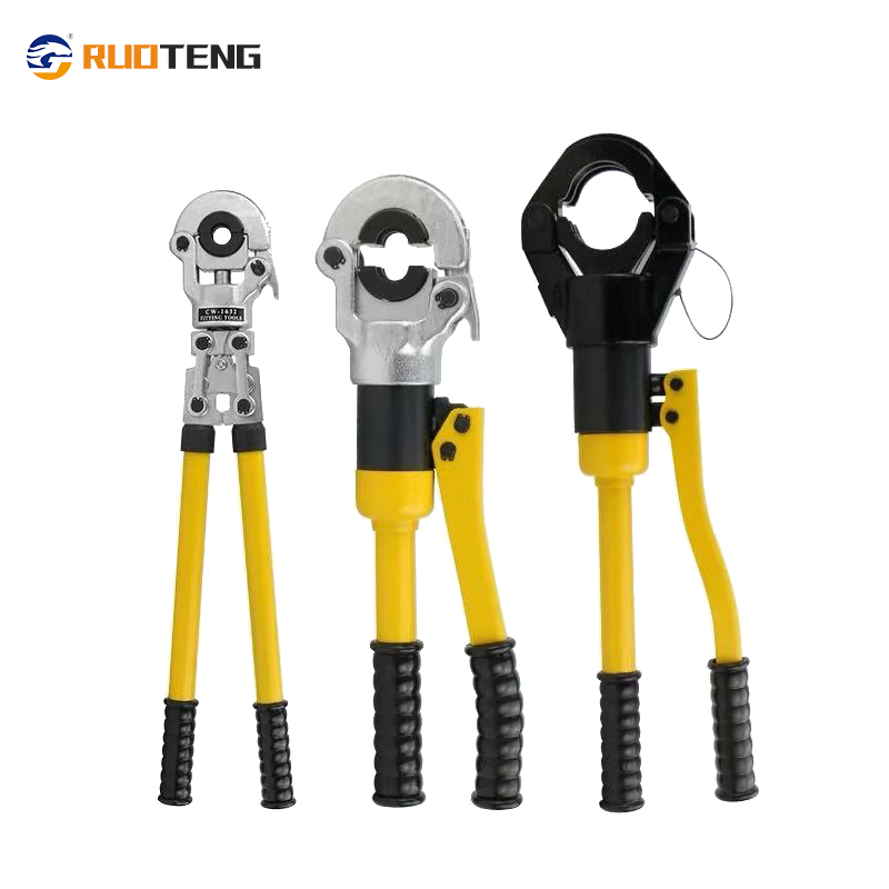 [Ruoteng] Industrial Multi-Functional Manual Pex Copper Tube Pipe PRO Press/Crimping Hydraulic Hand Tools HVAC Pipe Plumbing Tools Plastic