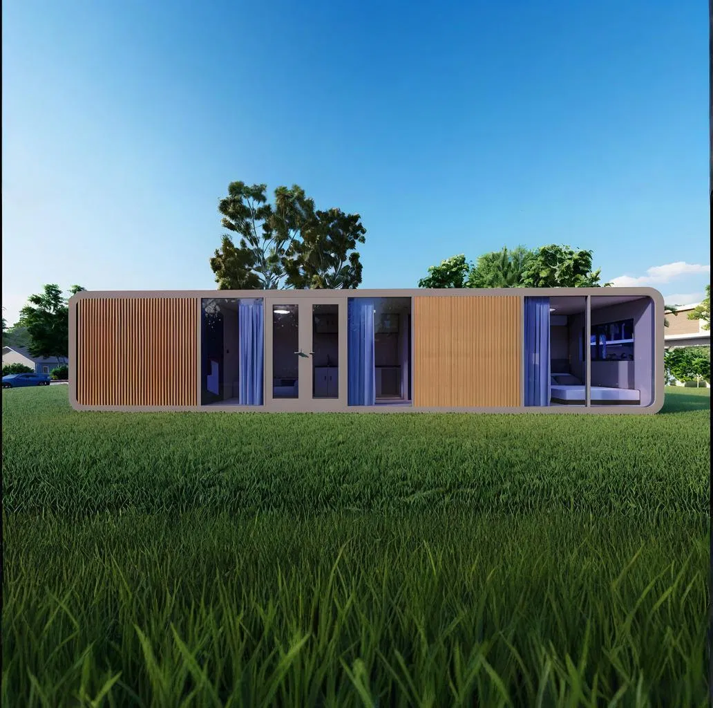 Custom Interior Apple Capsule Cabin