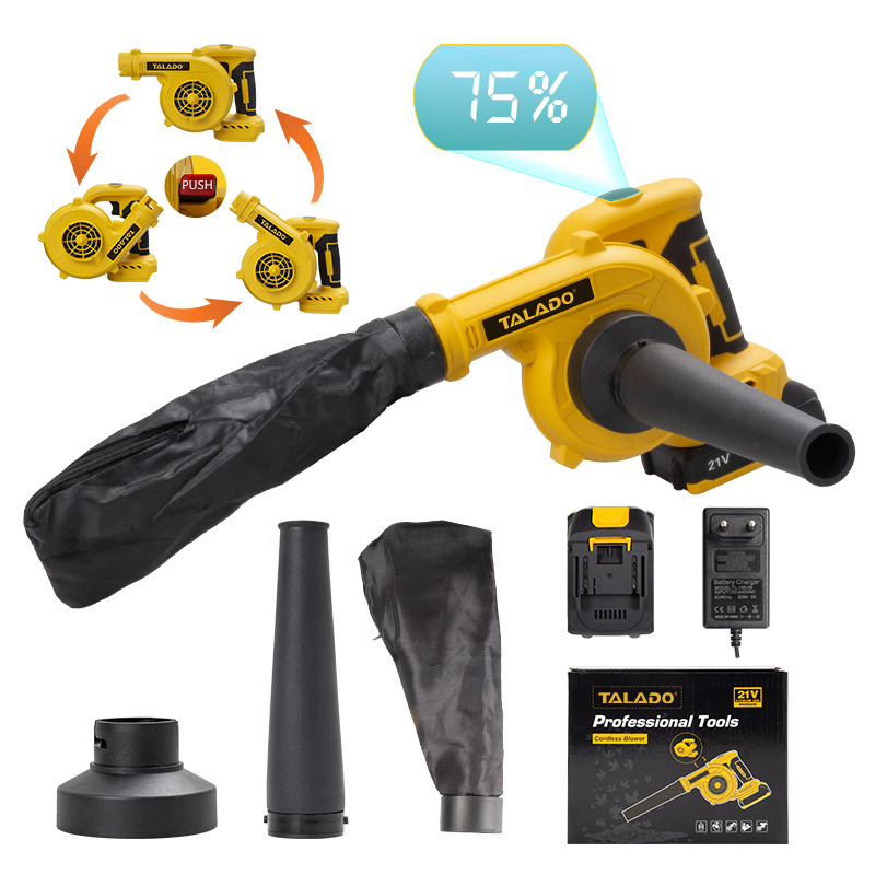 Powerful Cordless Garden Blower for Effortless Yard Cleanup