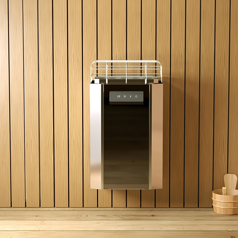 Stepon 220V Electric Sauna Stove Heater 3h Timer Home Hotel SPA Shower