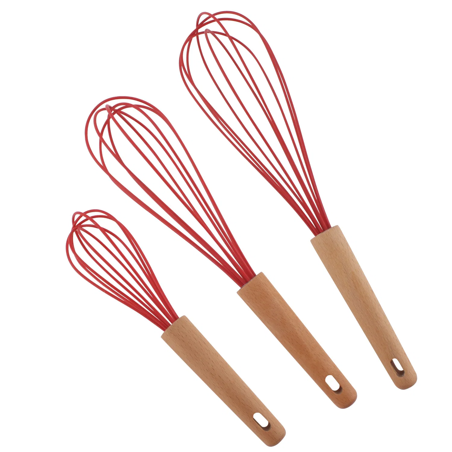 Hand-Held Silicone Whisk Cake Baking Tools Manual Whisk Modern Simple Whisk Household Whisk