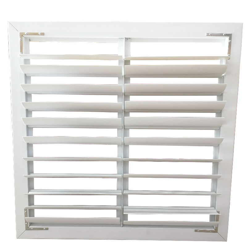 Versatile High-Quality PVC Gravity Louver Shutter for Exhaust Fans