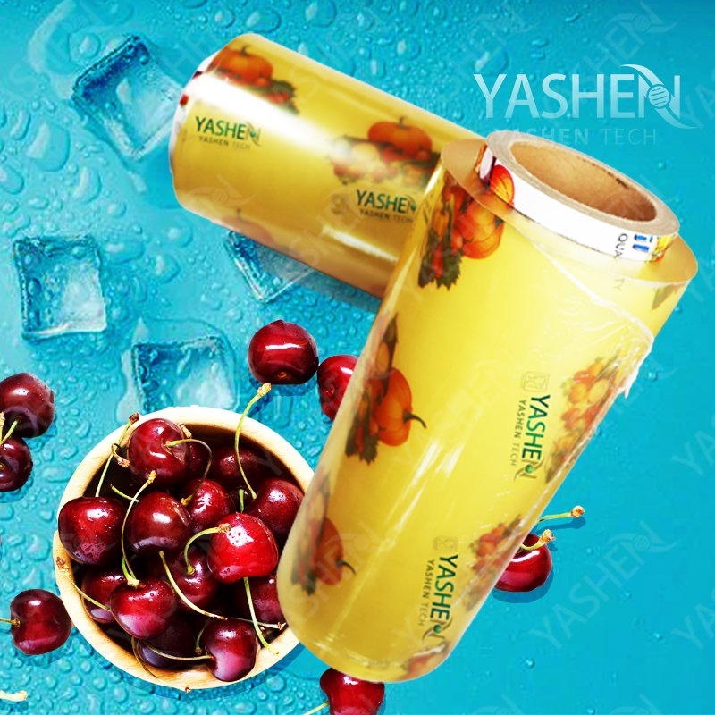 Refrigerated Frozen Food Eco-Friendly Clean PVC Cling Film Kitchen Cling Film