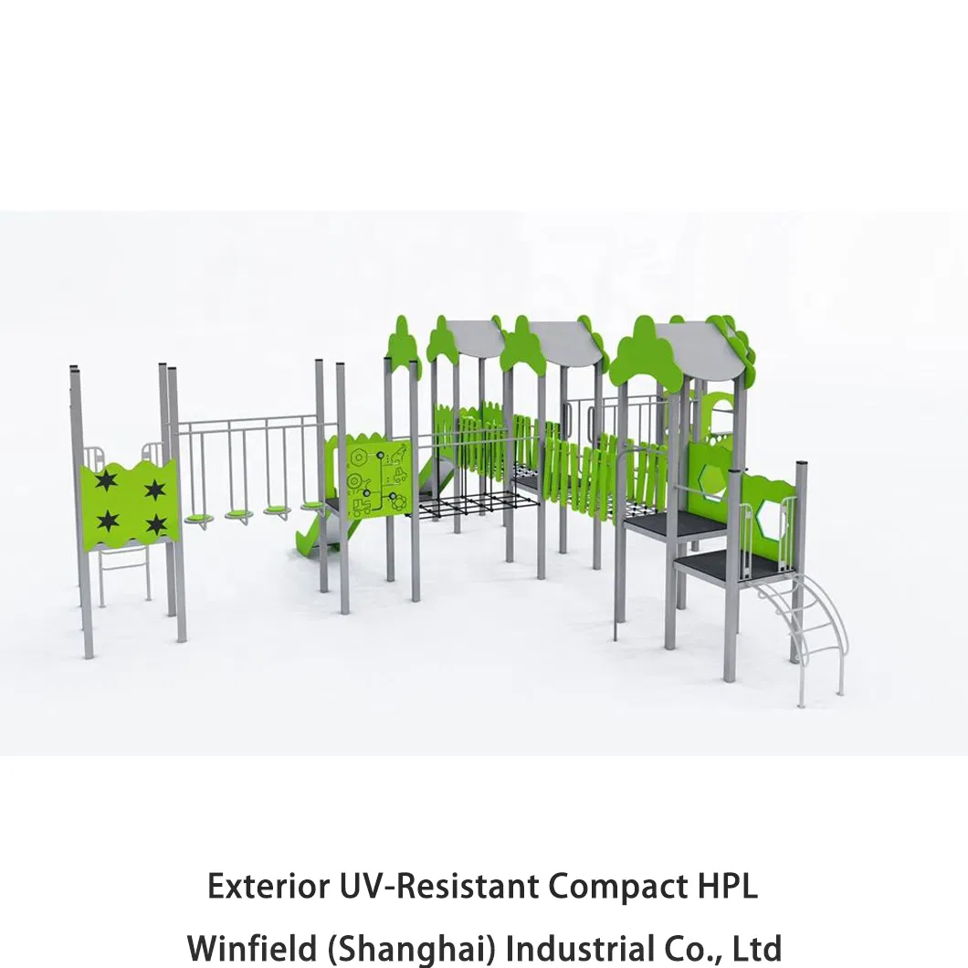 Exterior UV-Resistant Compact HPL, Ideal for Outdoor Environments