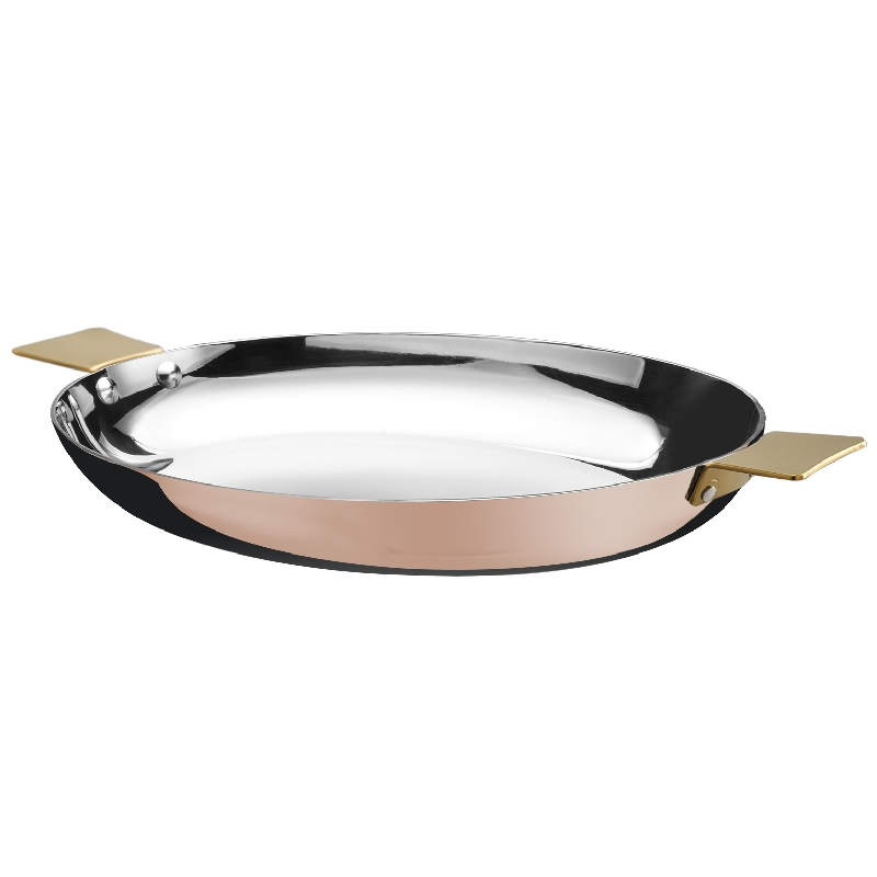 Good Quality Buffet Display Hotel Restaurant Tabletop Saucepan Sauce Pot Oval Pan