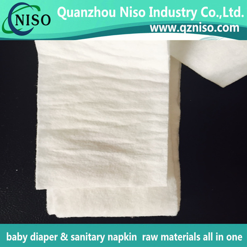 Airlaid Absorbent Paper for Baby Diaper Raw Materials Sap Paper