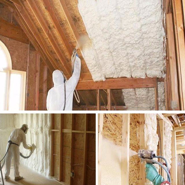 Two Components Mixing PU Foam Material for Wall Insulation