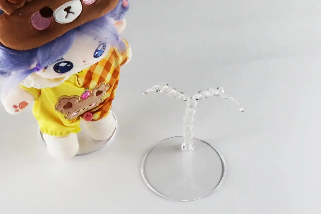 Lightweight Acrylic Doll Stand Transparent Doll Display Rack Puppet Support Holders