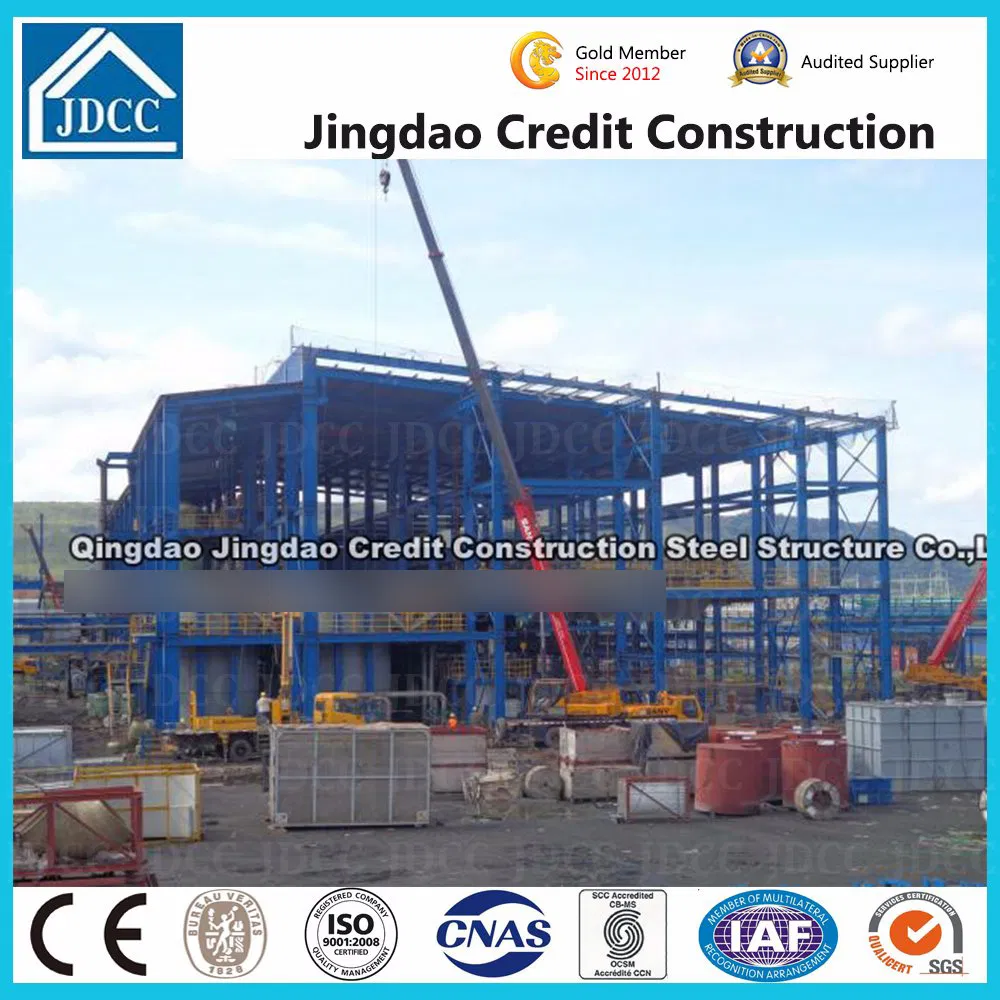 Jdcc New Design Fabricated Modular Modern Mobile Prefabricated Prefab Hotel Warehouse Hospital Factory Heavy Steel Frame Beam Construction Building Structure