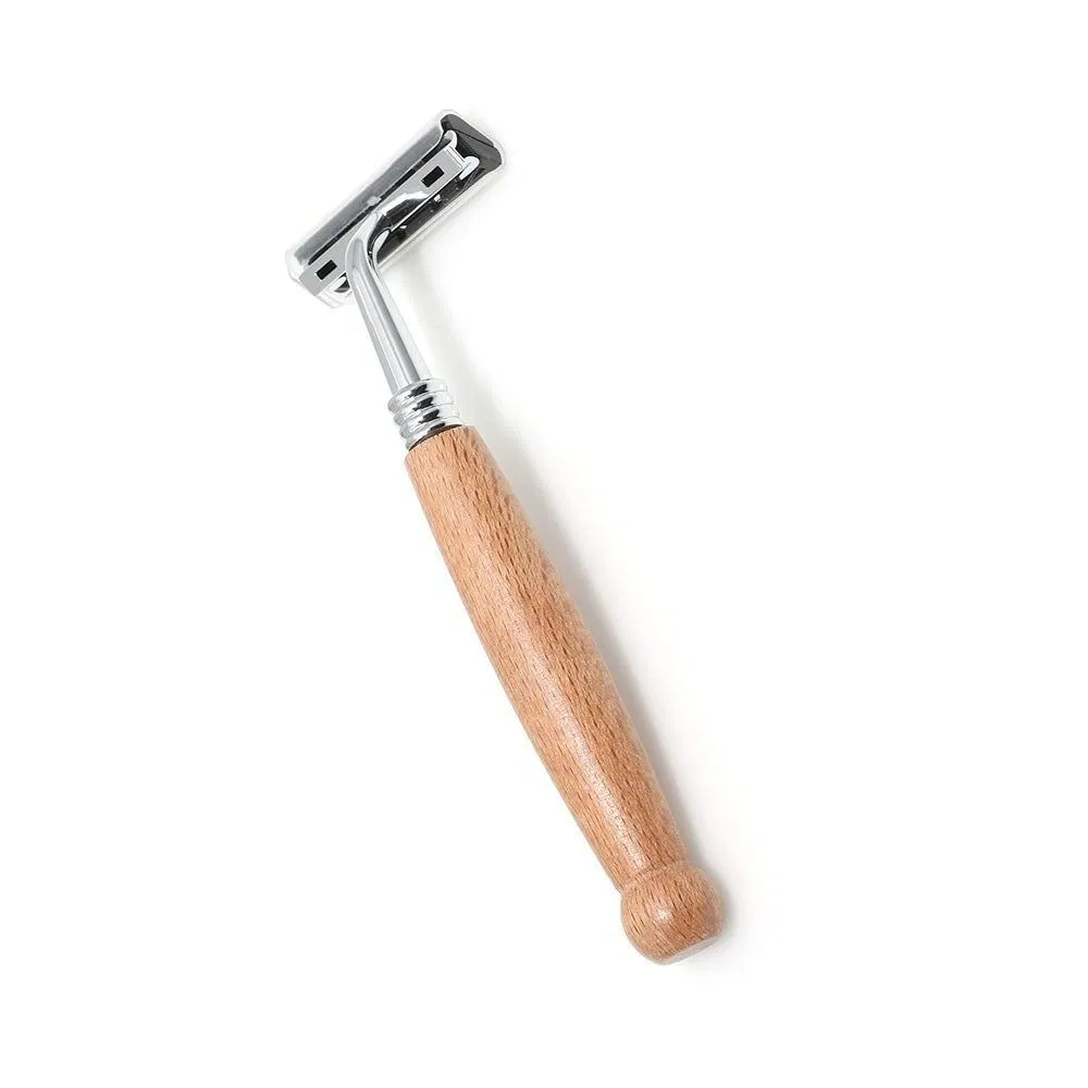 Eco-Friendly 100% Biodegradable Bamboo Disposable Wooden Shaving Kit for Five Star Hotels