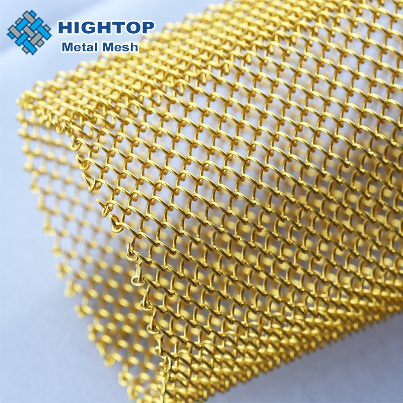 China Metal Drapery/Wire Mesh Shower Metal Curtain
