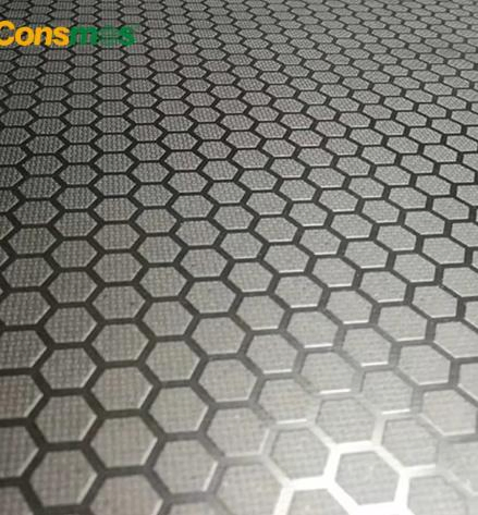 Consmos 1220*2440 Anti-Slip Film Faced Plywood with Eucalyptus/Birch Core with Phenolic Glue